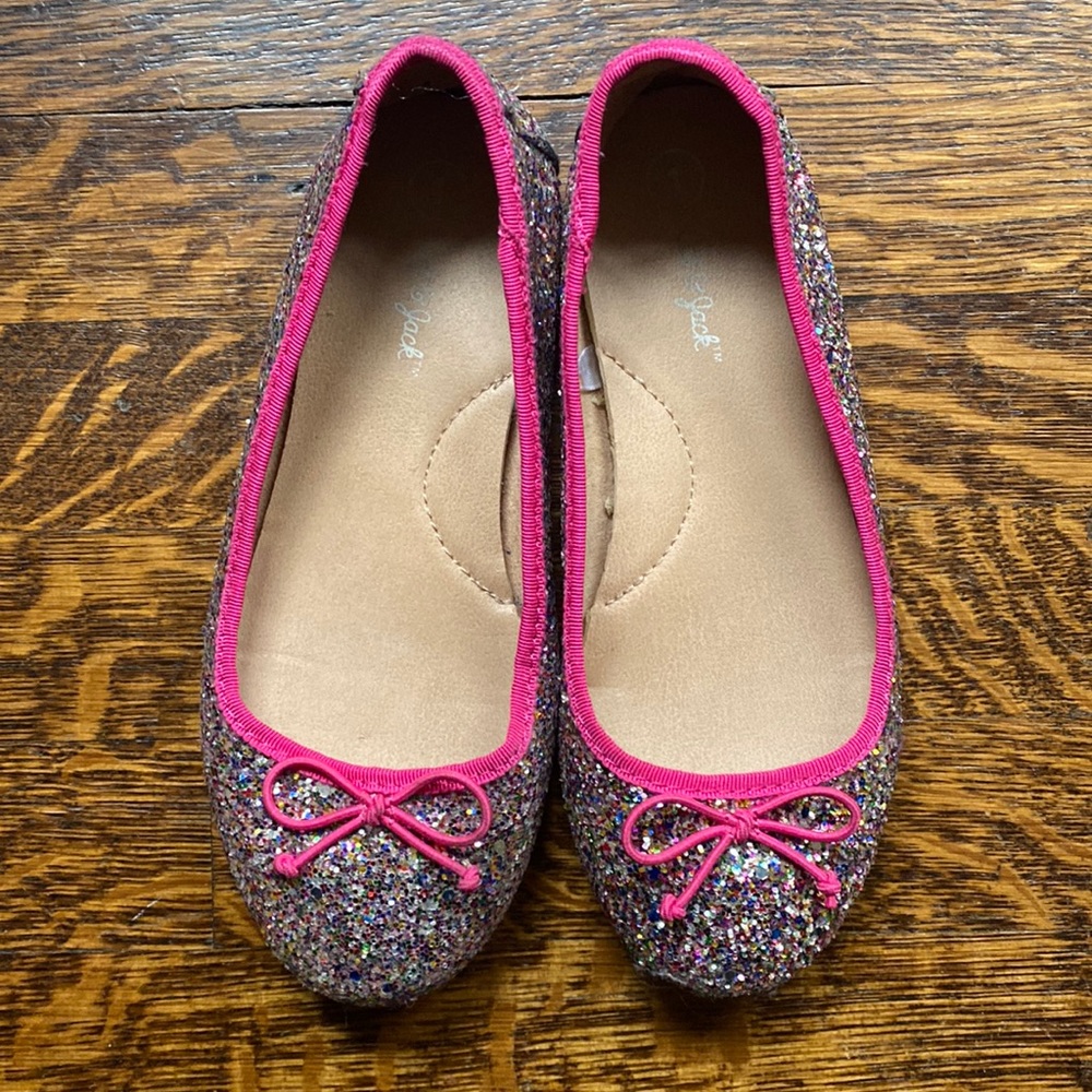 Cat & Jack sparkle dress shoes